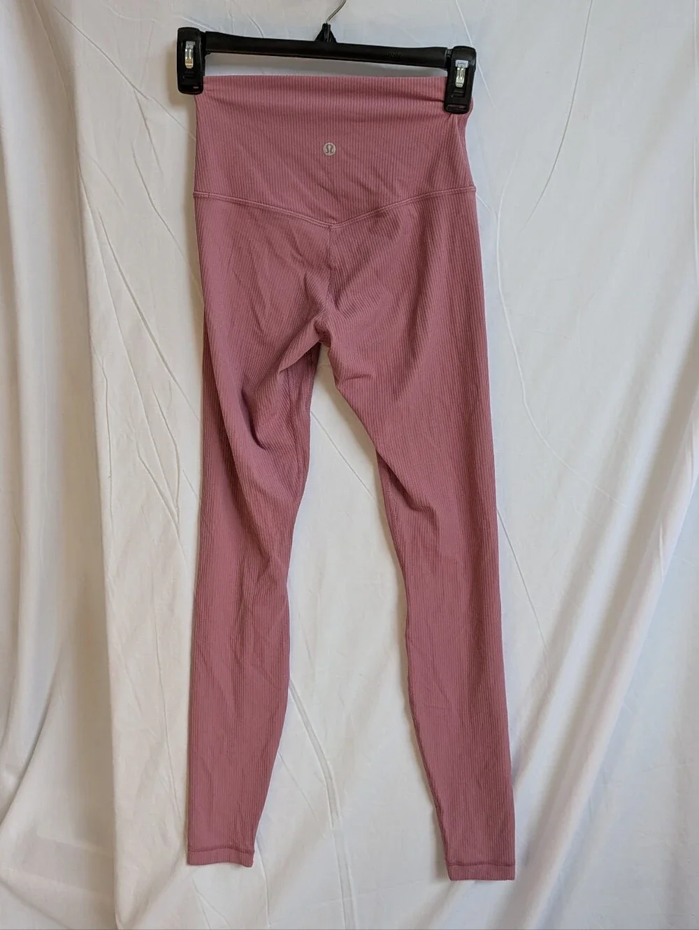 lululemon athletica Ribbed High-Rise Leggings - Dusty Rose